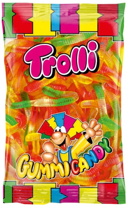 Trolli Gumicukor Gumi(Neon) kukac 1000g