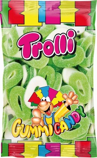 Trolli Gumicukor  zacskós almakarika 1000g