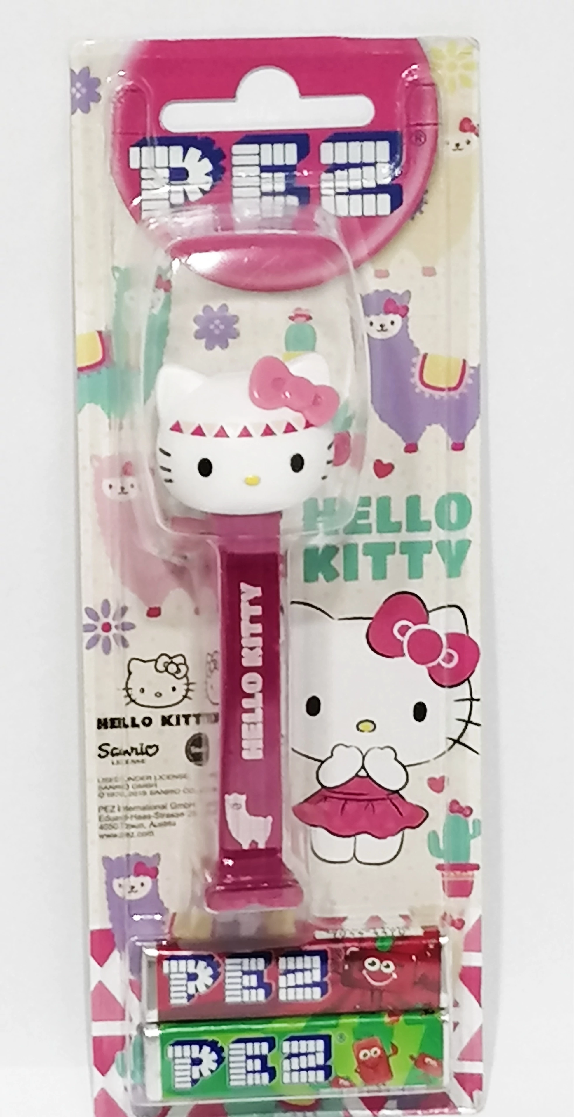 Hello Kitty Cukorka Adagoló 2db Pez Cukorkával (2x8,5) 17g 