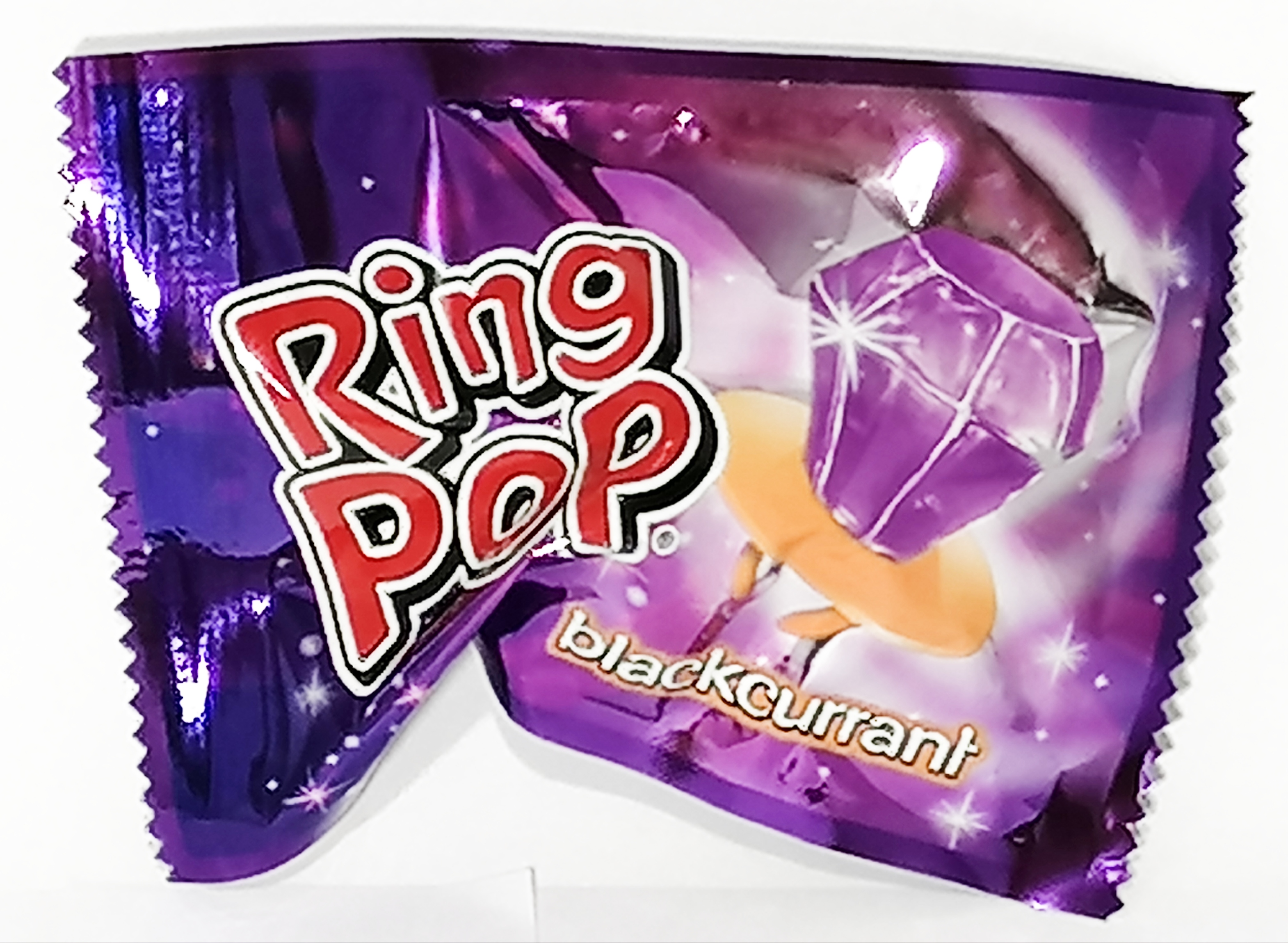 Ring Pop Cukor Gyűrű Feketeribizli Ízű 10g