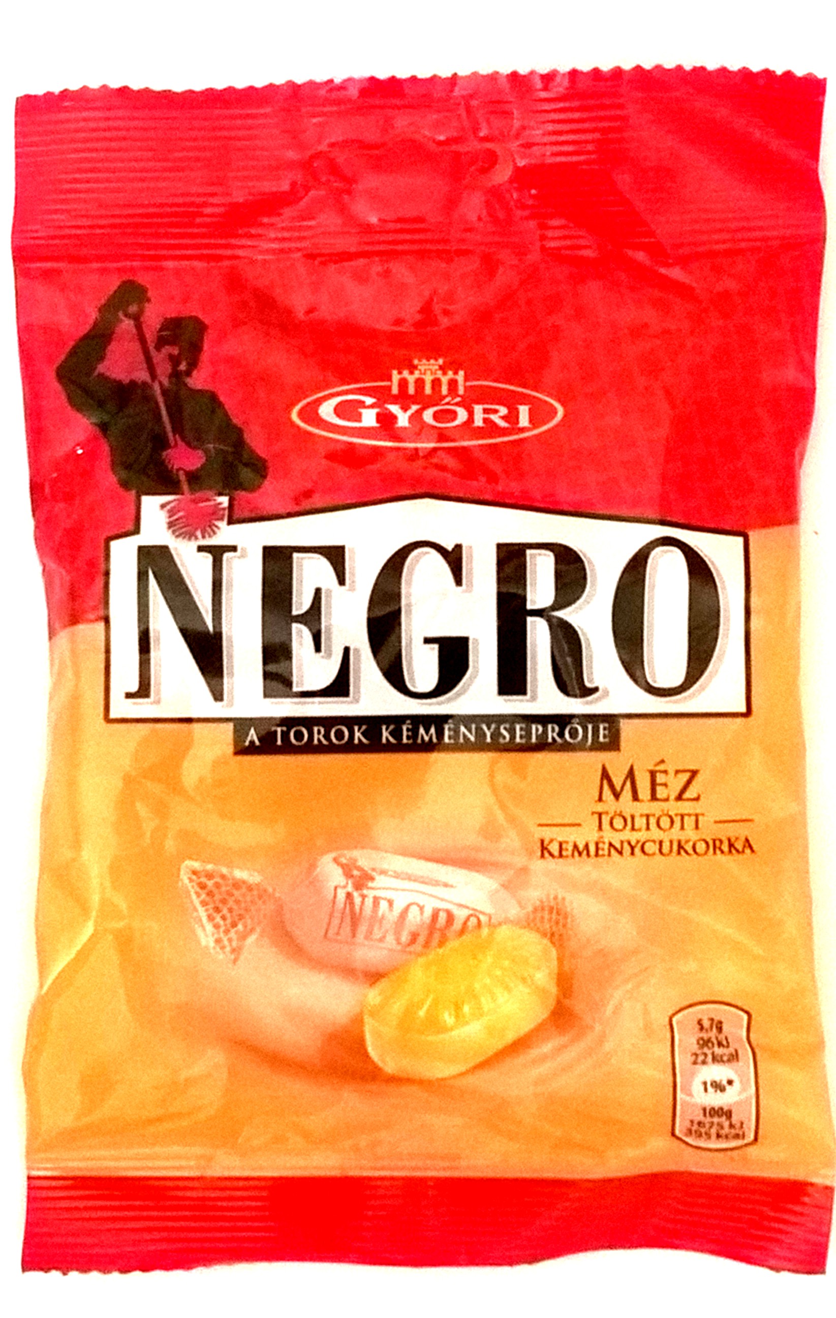 Negro Méz Töltött Keménycukorka 159g