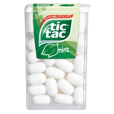 TicTac Mint Mentolos Ízű Cukordrazsé 18 g