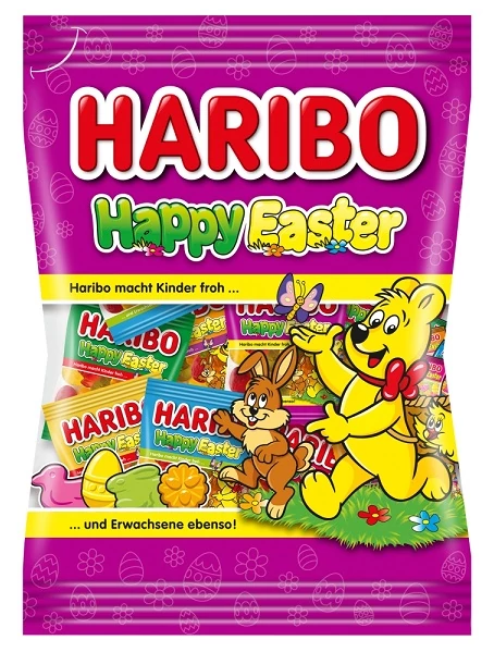 Haribo Happy Easter Gyümölcsízű Gumicukor Válogatás 250 g