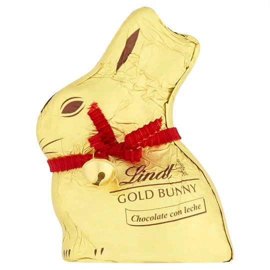 Lindt Tejcsokoládé Arany Nyuszi Csengővel 50g