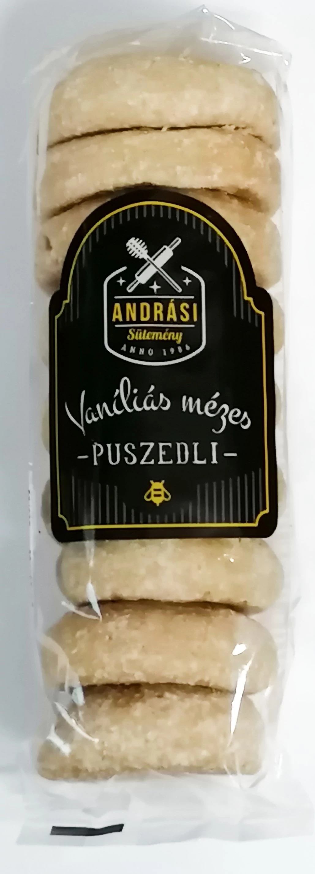 Karcagi Vaníliás Mézes Puszedli 200g